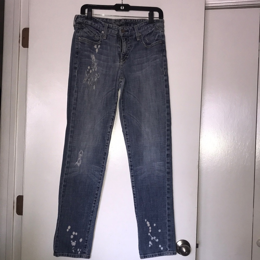 bebe boyfriend jeans size 27